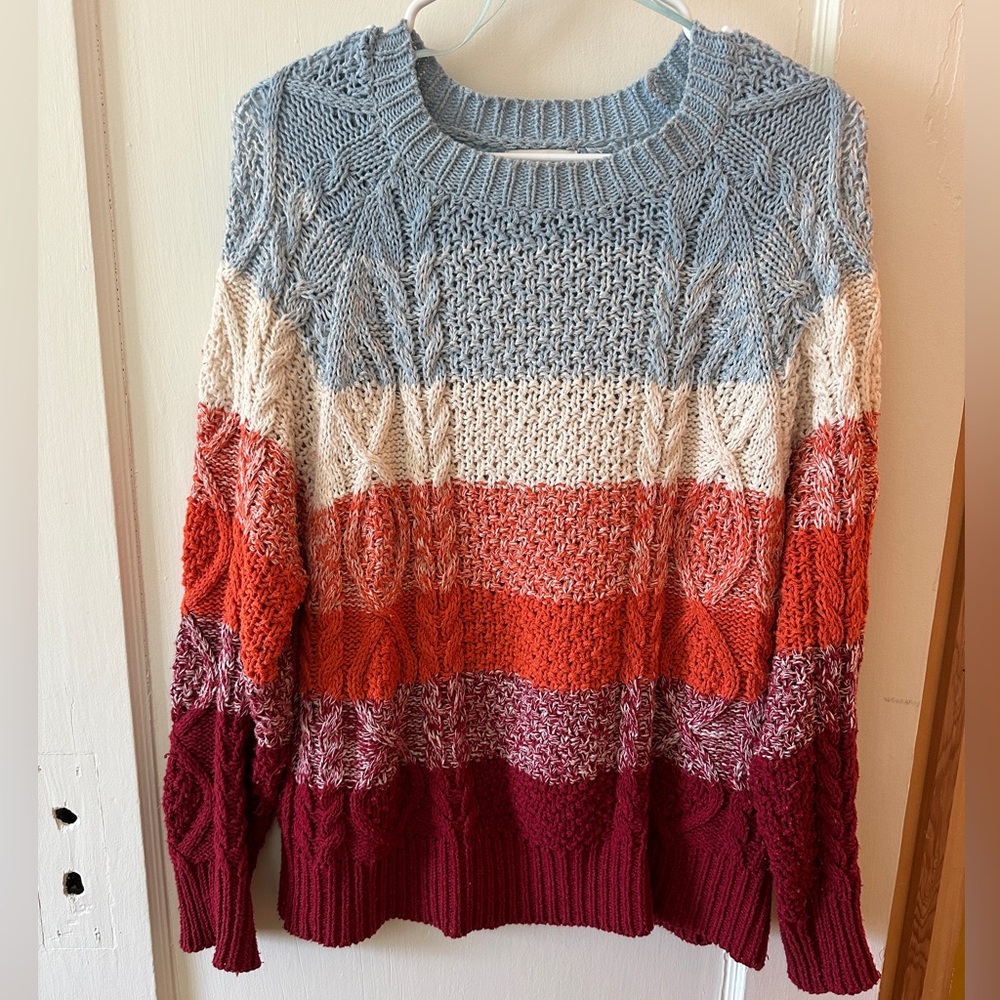 Multi color sweater